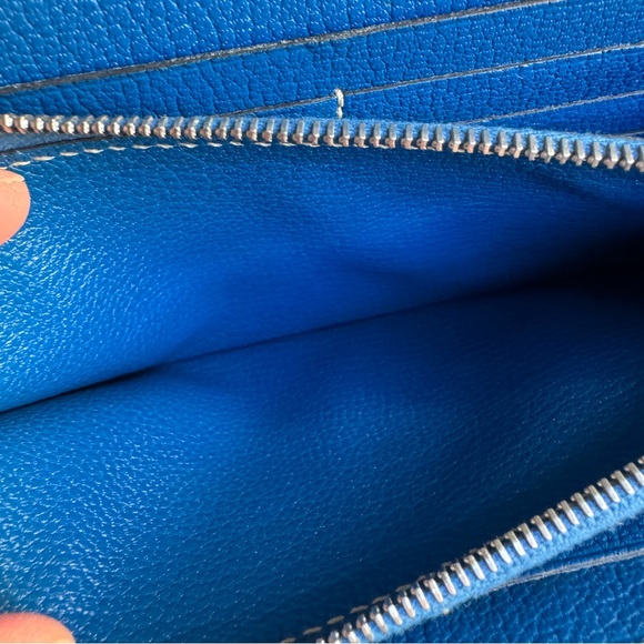 Hermès Kelly Epsom Bicolor Leather Wallet - Picture 15 of 16